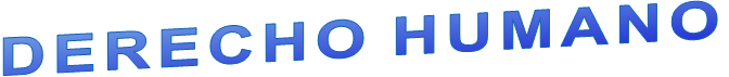 DERECHO HUMANO
